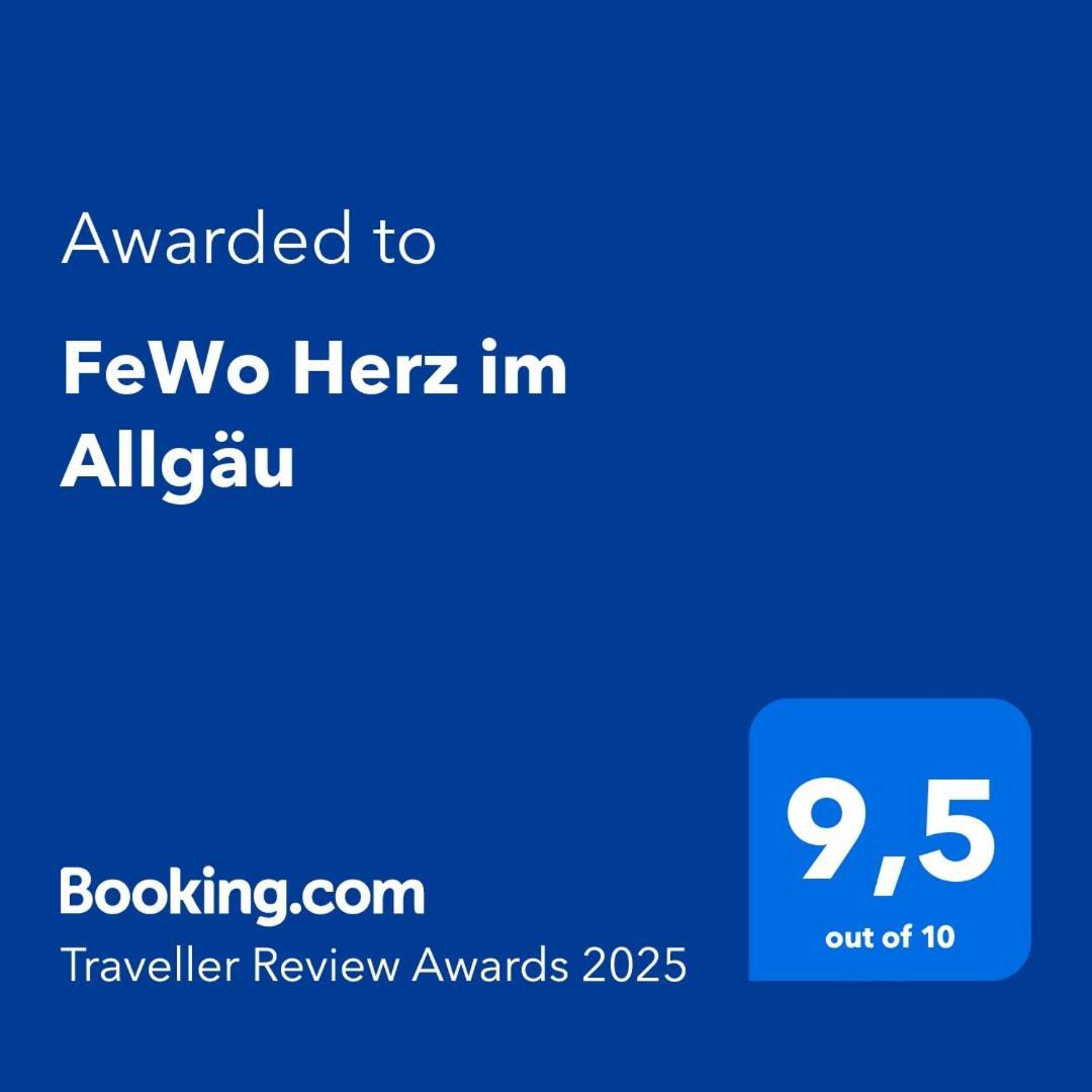 Fewo Herz Im Allgaeu ลินเดนแบร์ก เอม อัลกอย ภายนอก รูปภาพ
